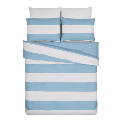 Set copripiumino reversibile Lavelle blu/bianco Urban Playground