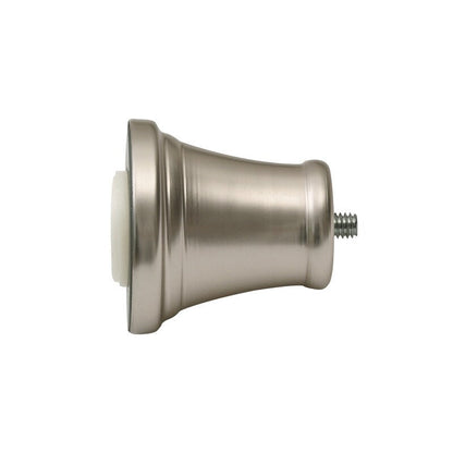 Asta di tensione regolabile per tenda da doccia Utopia Alley da 72 pollici - Alluminio antiruggine con tappo terminale in gomma, installazione senza trapano