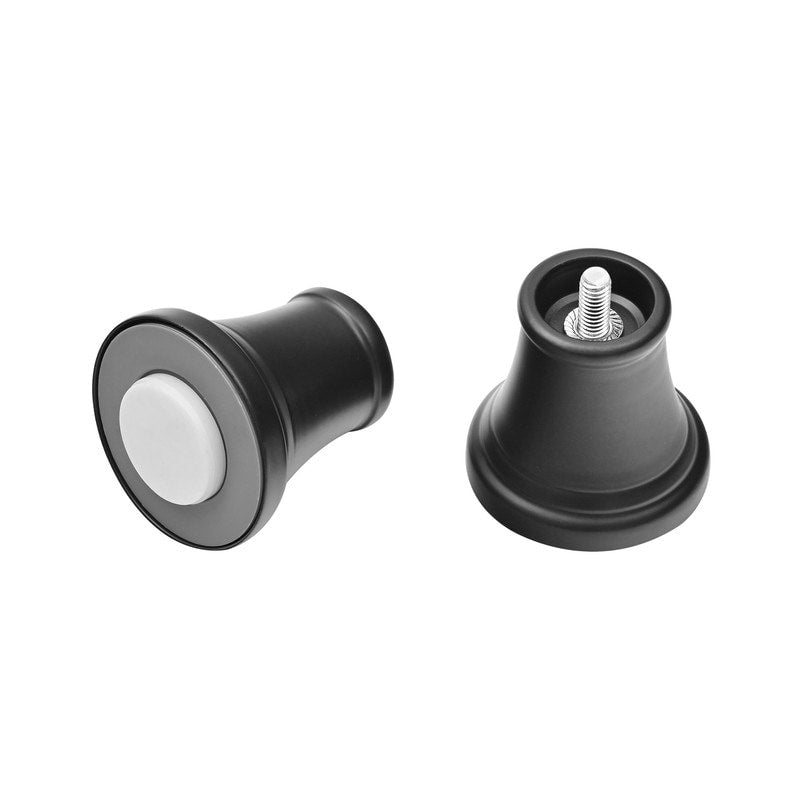 Asta di tensione regolabile per tenda da doccia Utopia Alley da 72 pollici - Alluminio antiruggine con tappo terminale in gomma, installazione senza trapano