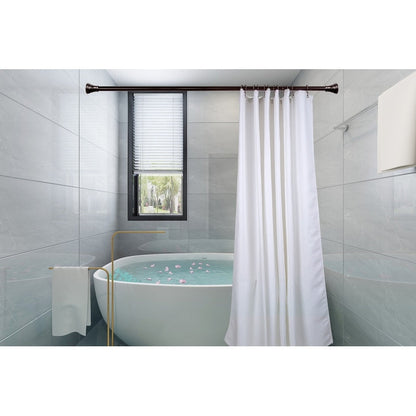 Ganci per tenda da doccia con doppio rullo a sfera in acciaio inox Utopia Alley, set da 12