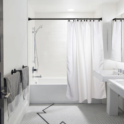 Anelli per tenda da doccia in metallo antiruggine Utopia Alley per bagno, set da 12