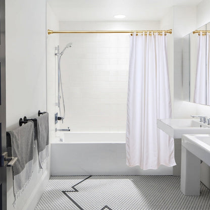 Anelli per tenda da doccia in metallo antiruggine Utopia Alley per bagno, set da 12