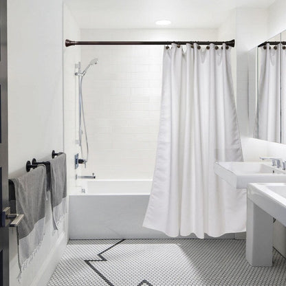 Anelli per tenda da doccia in metallo antiruggine Utopia Alley per bagno, set da 12