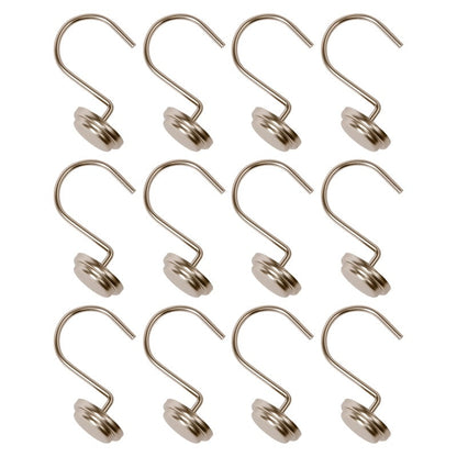 Anelli per tenda da doccia in metallo antiruggine Utopia Alley per bagno, set da 12