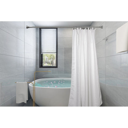 Anelli per tenda da doccia in metallo antiruggine Utopia Alley per bagno, set da 12