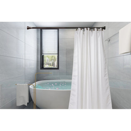 Anelli per tenda da doccia in metallo antiruggine Utopia Alley per bagno, set da 12