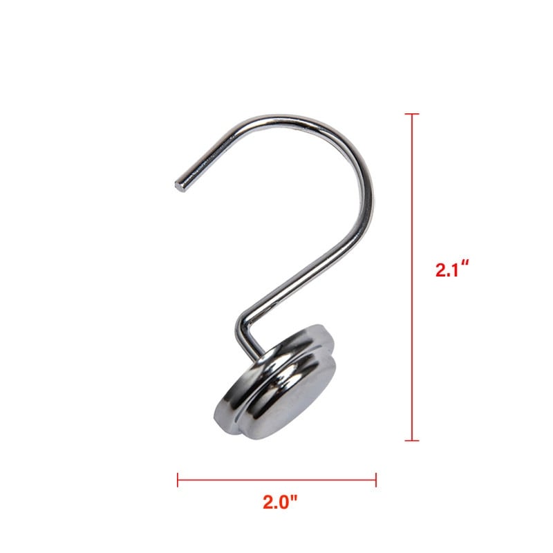 Anelli per tenda da doccia in metallo antiruggine Utopia Alley per bagno, set da 12