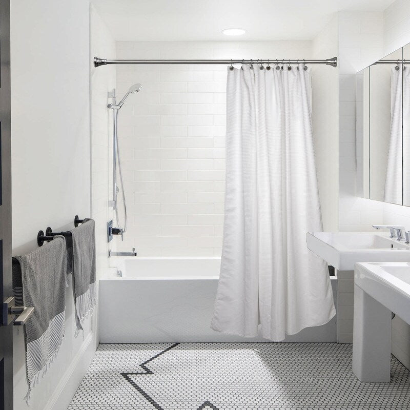 Anelli per tenda da doccia in metallo antiruggine Utopia Alley per bagno, set da 12