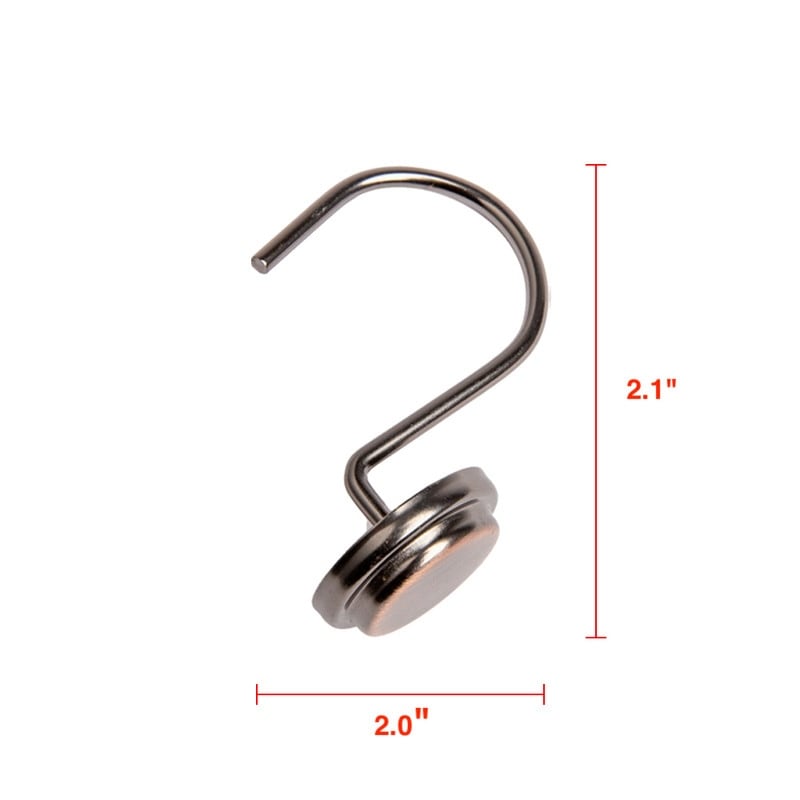 Anelli per tenda da doccia in metallo antiruggine Utopia Alley per bagno, set da 12