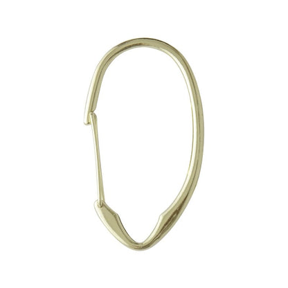 Anelli per tenda da doccia in zinco antiruggine Utopia Alley per bagno, set da 12