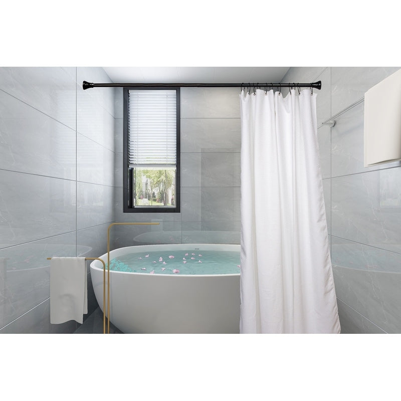 Anelli per tenda da doccia in zinco antiruggine Utopia Alley per bagno, set da 12