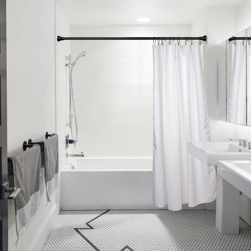 Anelli per tenda da doccia in zinco antiruggine Utopia Alley per bagno, set da 12