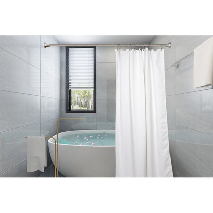 Anelli per tenda da doccia in zinco antiruggine Utopia Alley per bagno, set da 12