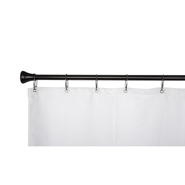 Anelli per tenda da doccia in zinco antiruggine Utopia Alley per bagno, set da 12