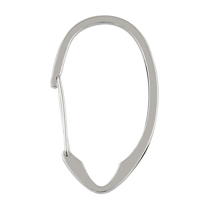 Anelli per tenda da doccia in zinco antiruggine Utopia Alley per bagno, set da 12