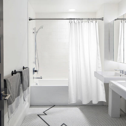 Anelli per tenda da doccia in zinco antiruggine Utopia Alley per bagno, set da 12