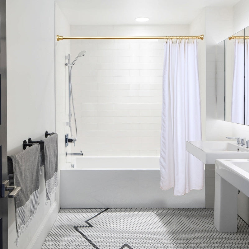 Anelli per tenda da doccia in zinco antiruggine Utopia Alley per bagno, set da 12