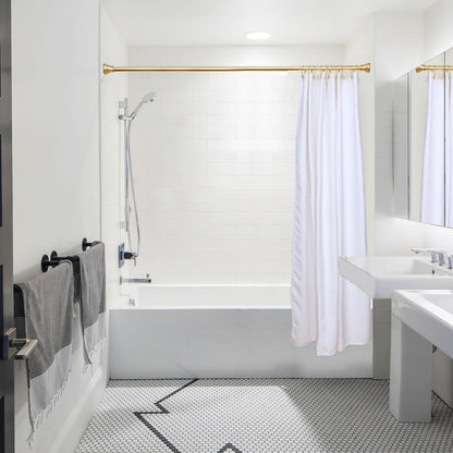 Anelli per tenda da doccia in zinco antiruggine Utopia Alley per bagno, set da 12