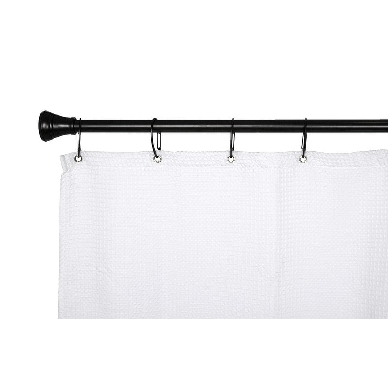 Anelli per tenda da doccia in zinco antiruggine Utopia Alley per bagno, set da 12