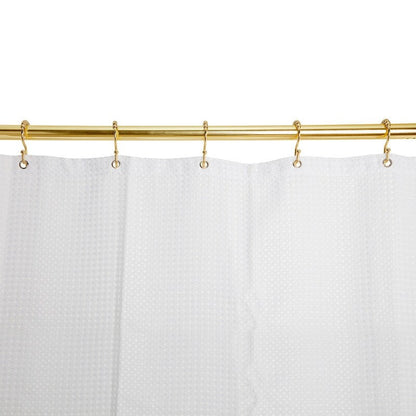 Ganci per doccia Utopia Alley - Anelli doppi per tenda da doccia per bagno - Ganci per tenda da doccia resistenti alla ruggine - Set da 12, oro