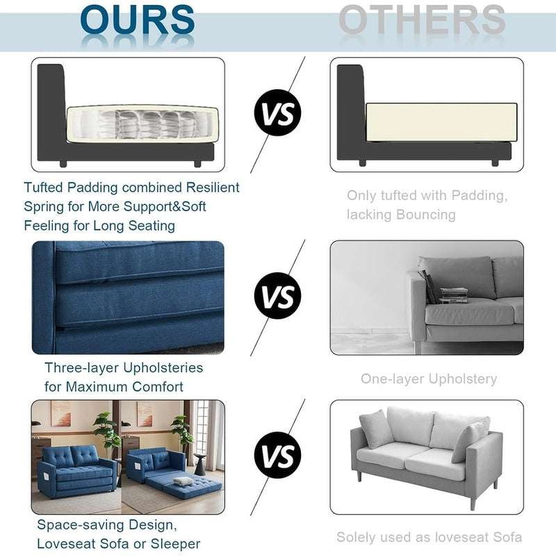 Divano letto a due posti VINGLI