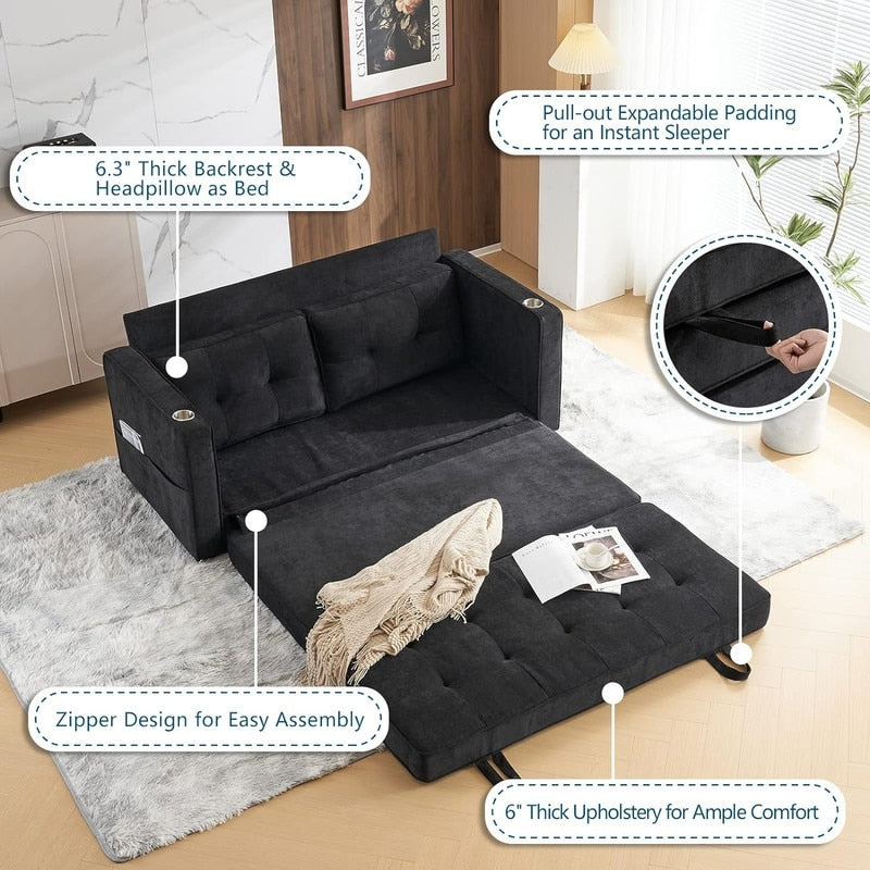 Divano letto a due posti VINGLI