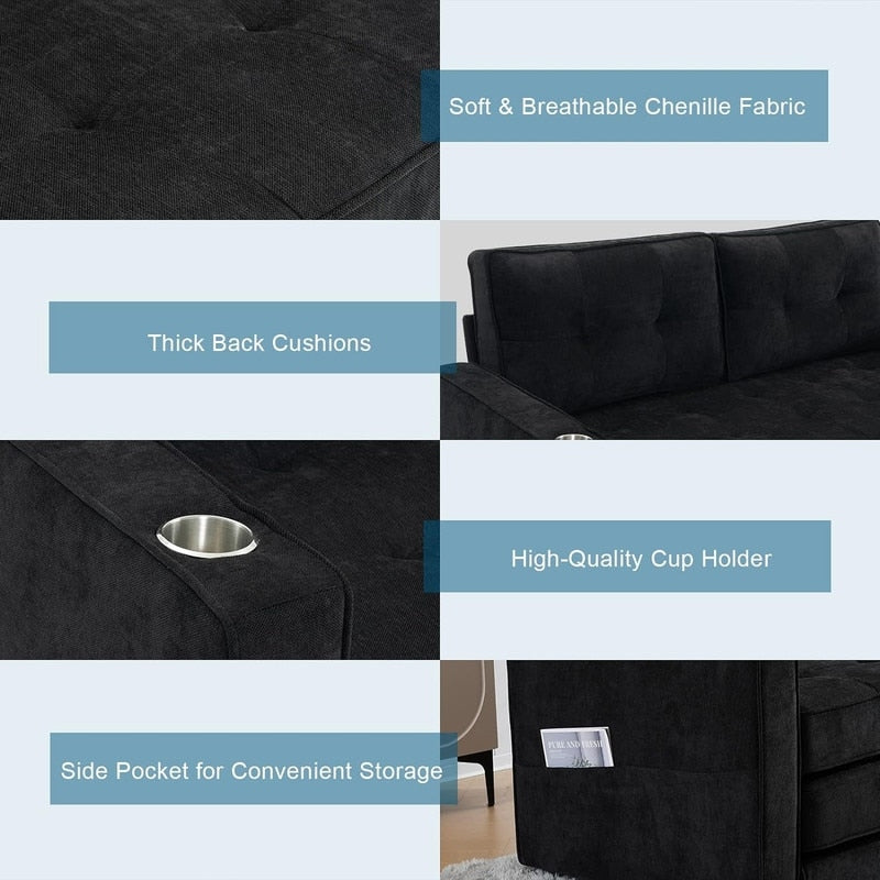 Divano letto a due posti VINGLI