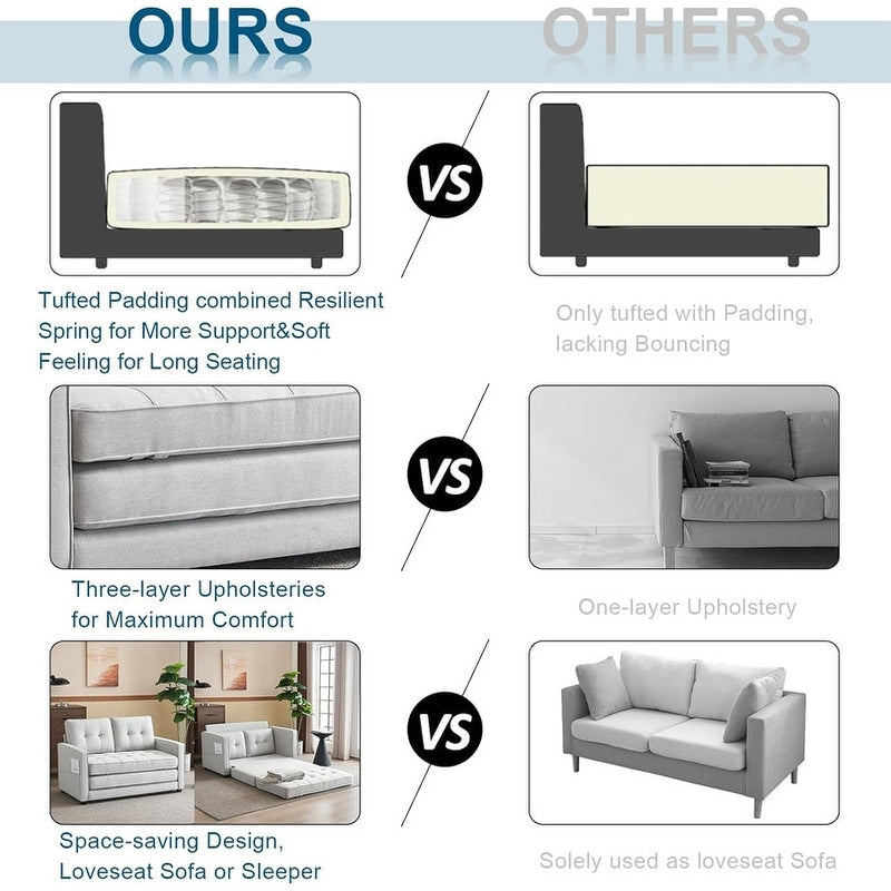 Divano letto a due posti VINGLI