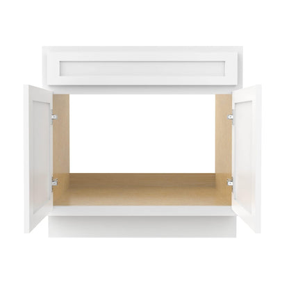 Mobiletto per lavabo da bagno Vanity Art da 36 pollici con lavabo singolo