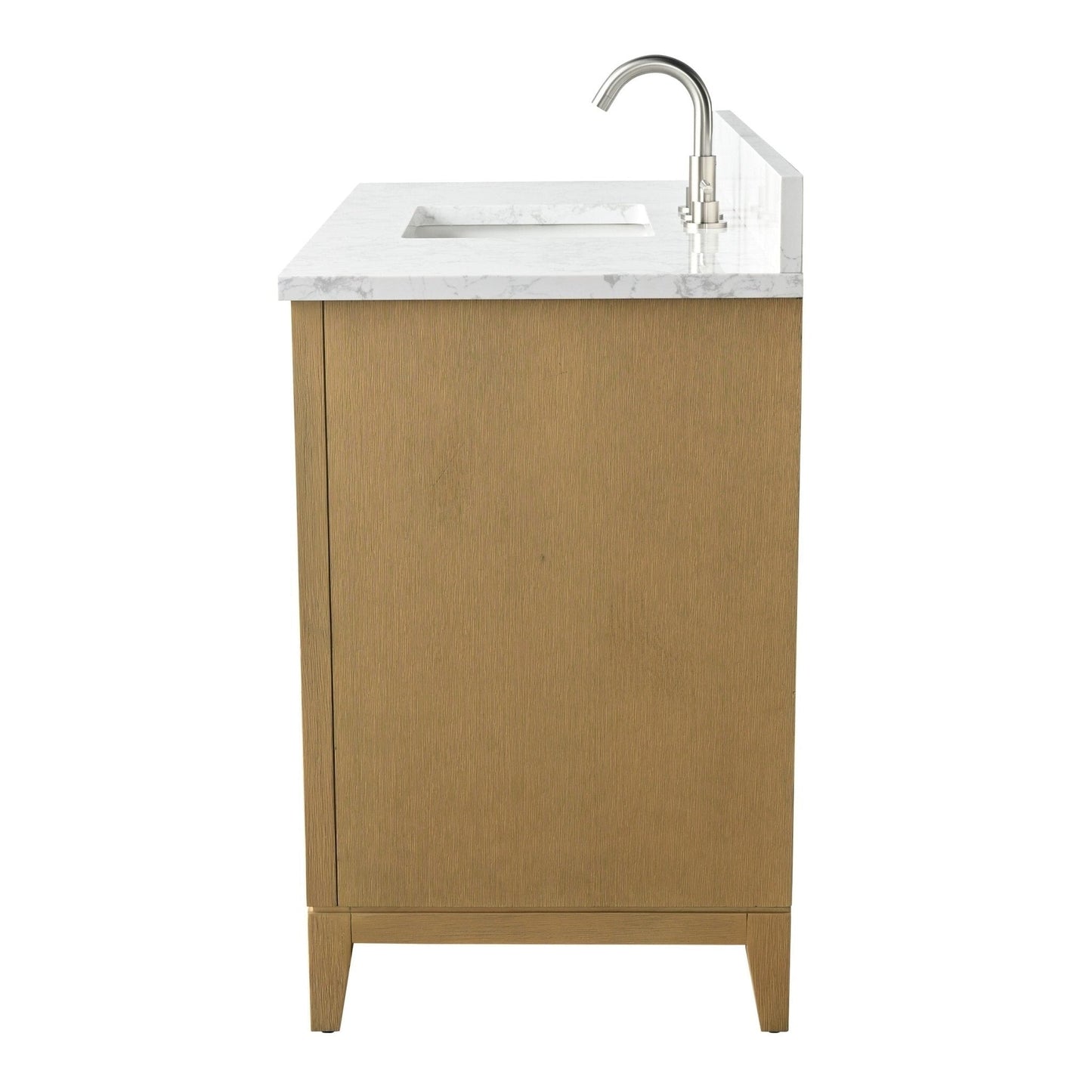 Mobile bagno Vanity Art con lavabo in ceramica e piano in marmo ingegnerizzato