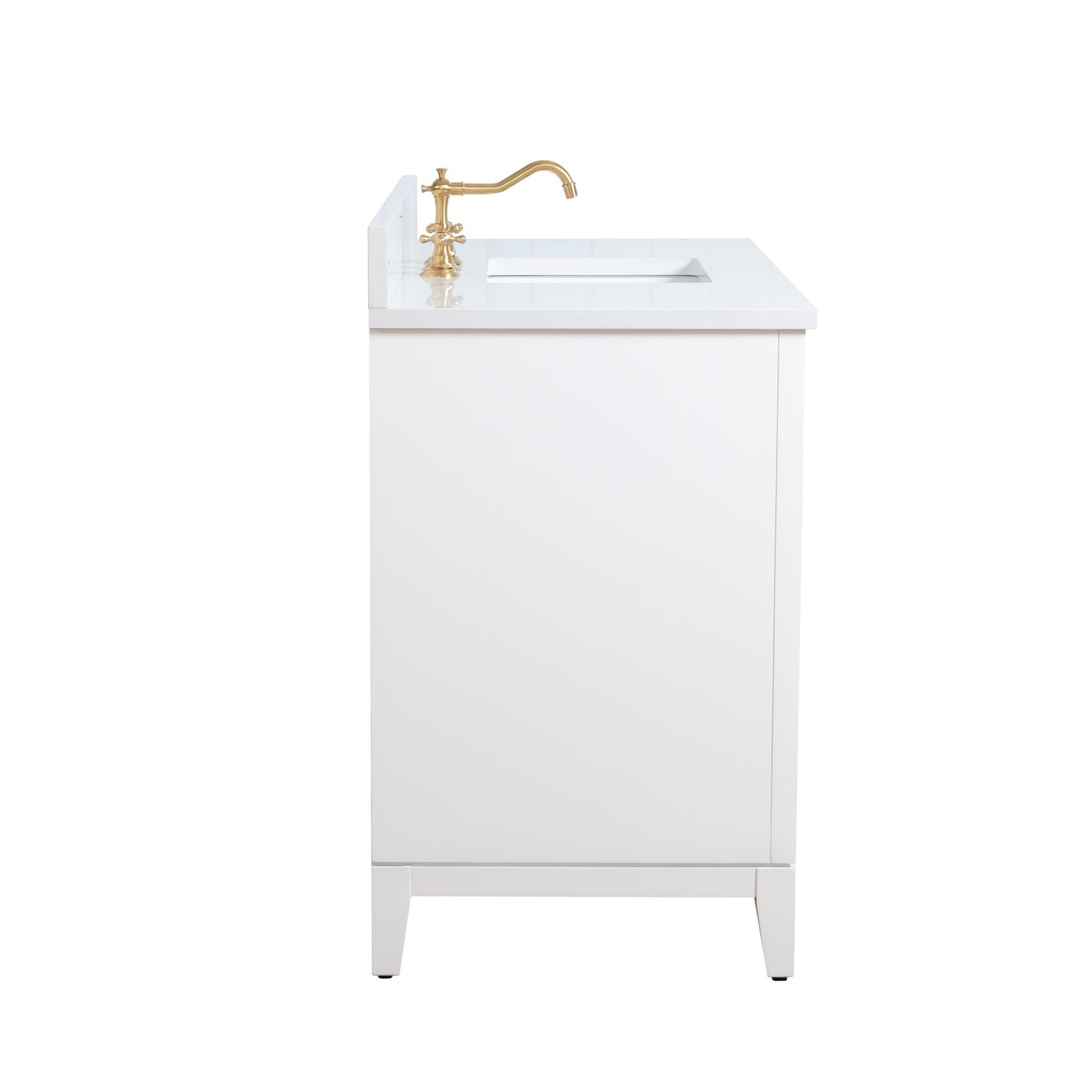 Mobile bagno Vanity Art con lavabo in ceramica e piano in marmo ingegnerizzato