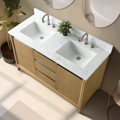 Mobile bagno Vanity Art con lavabo in ceramica e piano in marmo ingegnerizzato