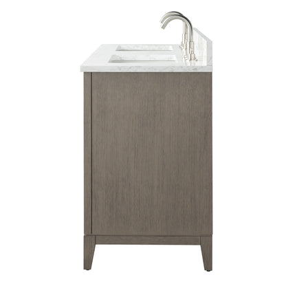 Mobile bagno Vanity Art con lavabo in ceramica e piano in marmo ingegnerizzato