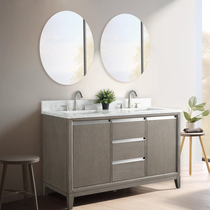Mobile bagno Vanity Art con lavabo in ceramica e piano in marmo ingegnerizzato