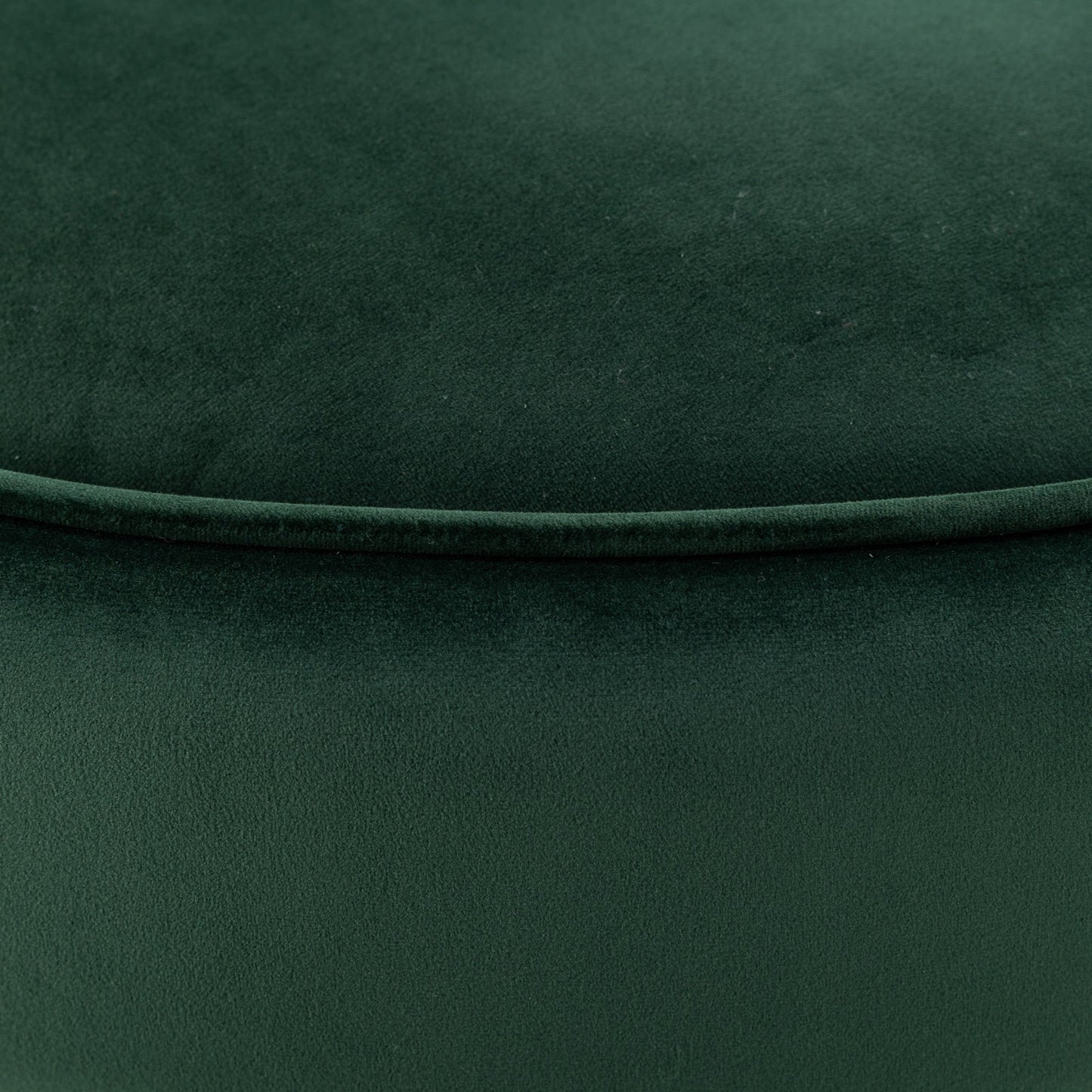 Poltrona girevole a 360° in velluto con cuscino di seduta, poltrona imbottita a botte con base in acciaio inossidabile, sedia da soggiorno