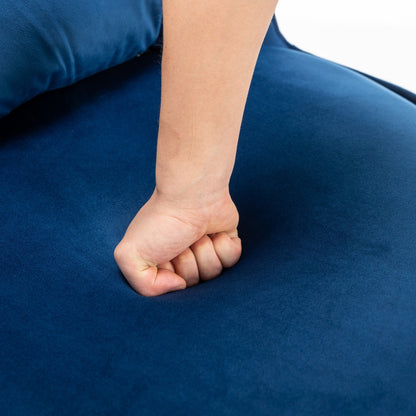 Poltrona girevole a 360° in velluto con cuscino di seduta, poltrona imbottita a botte con base in acciaio inossidabile, sedia da soggiorno