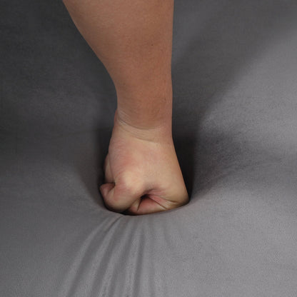 Divano a due posti rivestito in velluto