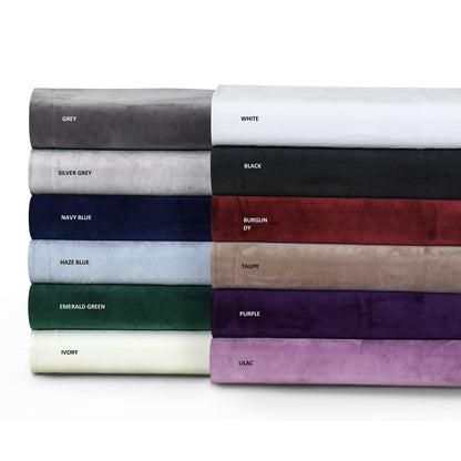 Set copripiumino oversize in velluto di Venezia