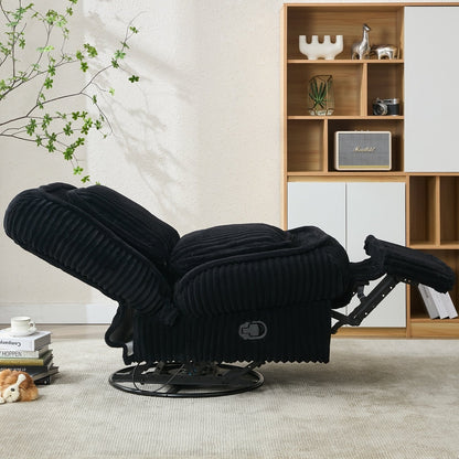 Divano reclinabile versatile in velluto a coste per relax e comfort