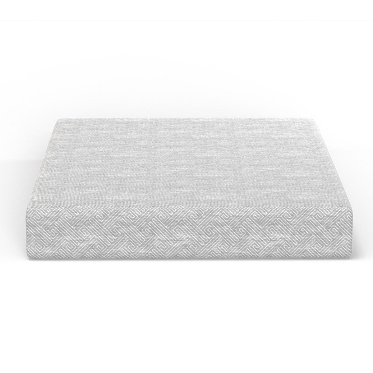 Materasso in memory foam Vibe Heather Grey da 10" in gel, confezione ultra piccola
