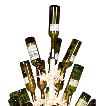 Bottiglia di vino bianco artificiale Vickerman 6,5' x 46 DuraL 600CL. Contiene 121 bottiglie.