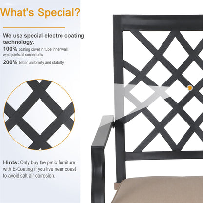 Set da pranzo per esterni Viewmont da 5 pezzi di Havenside Home