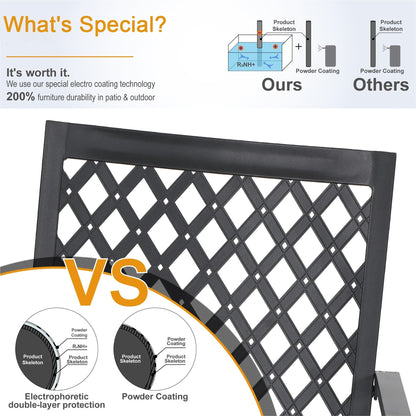 Set da pranzo per esterni Viewmont da 5 pezzi di Havenside Home