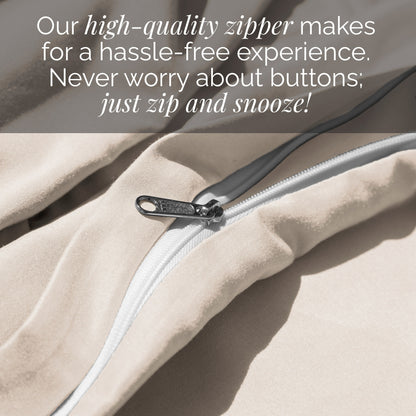 Set copripiumino Vilano Comfort Premium ultra morbido, 3 pezzi