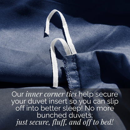 Set copripiumino Vilano Comfort Premium ultra morbido, 3 pezzi