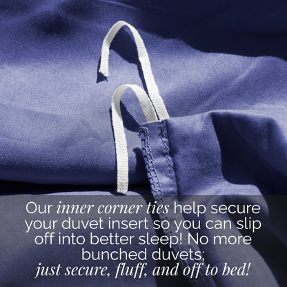 Set copripiumino Vilano Comfort Premium ultra morbido, 3 pezzi