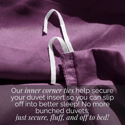 Set copripiumino Vilano Comfort Premium ultra morbido, 3 pezzi