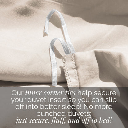 Set copripiumino Vilano Comfort Premium ultra morbido, 3 pezzi