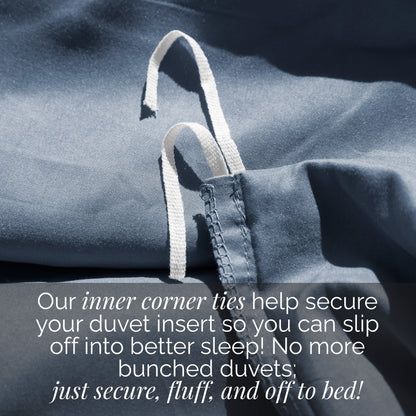 Set copripiumino Vilano Comfort Premium ultra morbido, 3 pezzi