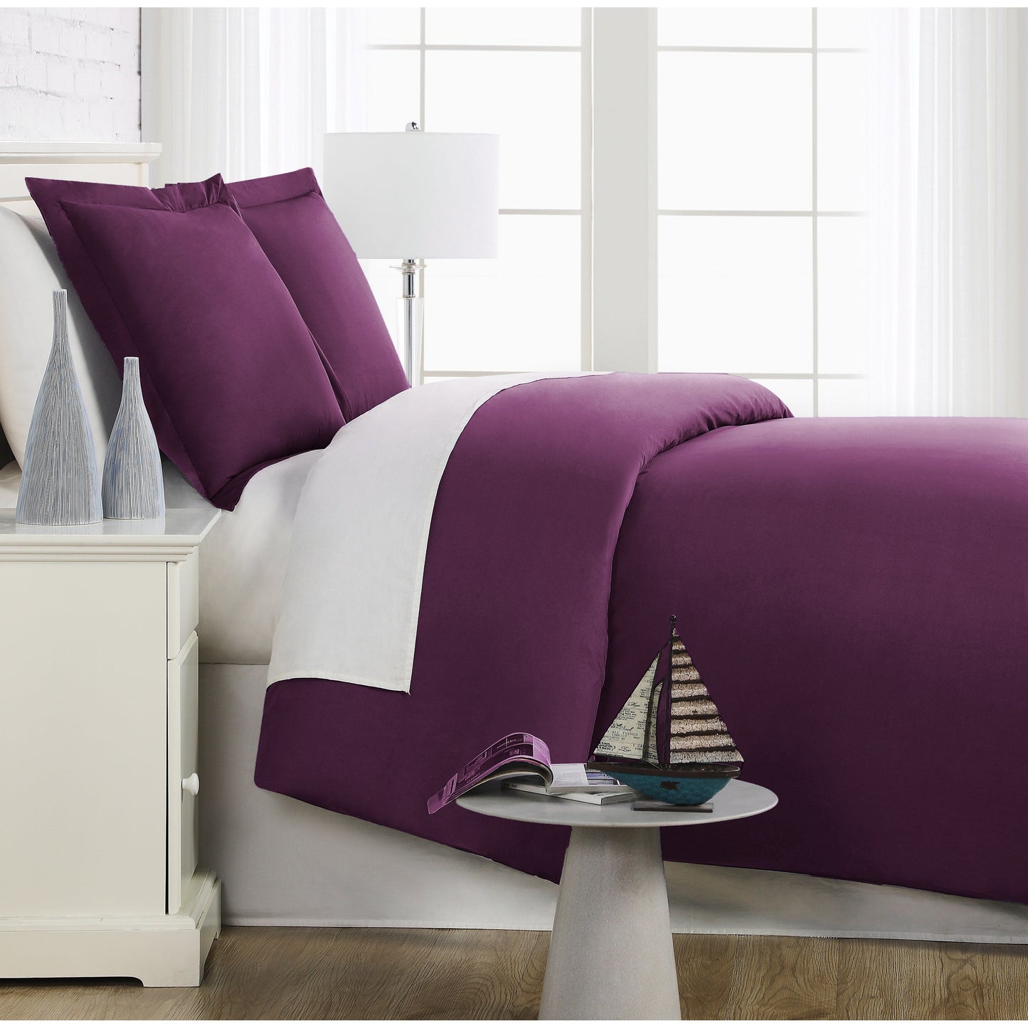 Set copripiumino Vilano Comfort Premium ultra morbido, 3 pezzi